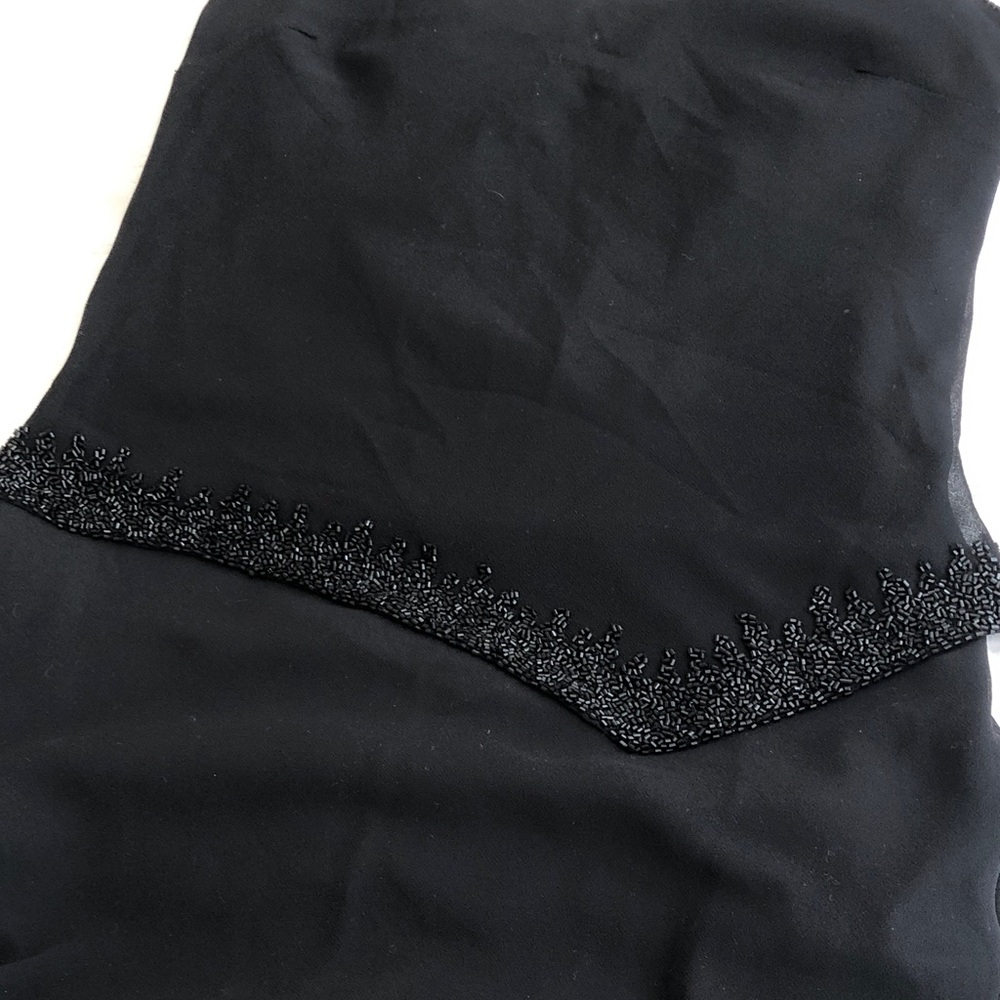 Elegant Black Spaghetti-Strap Maxi Dress - Picture 9 of 9